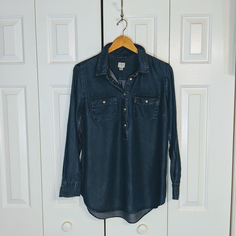 A New Day denim look top